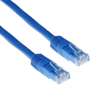 ACT / CAT6A U-UTP Patch Cable 0, 5m Blue