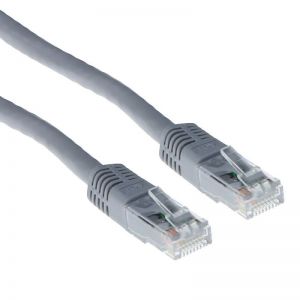 ACT / CAT6A U-UTP Patch Cable 0, 5m Grey
