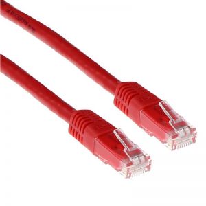 ACT / CAT6A U-UTP Patch Cable 10m Red