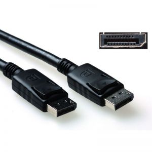 ACT / DisplayPort Cable male-male 2m Black