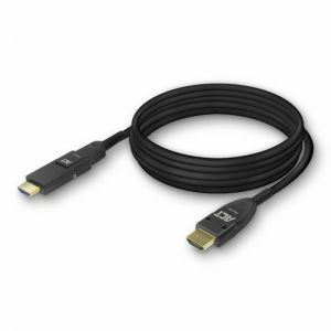 ACT / HDMI High Speed with detachable connector v2.0 HDMI-A male - HDMI-A male active optical cable 20m Black