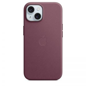 Apple / iPhone 15 FineWoven Case with MagSafe Mulberry