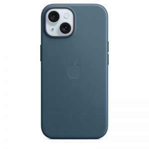 Apple / iPhone 15 FineWoven Case with MagSafe Pacific Blue