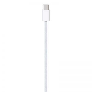 Apple / USB-C Woven Charge Cable 1m White