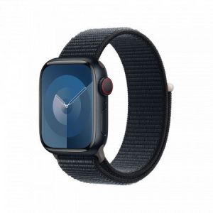 Apple / Watch S9 Cellular 41mm Midnight Alu Case with Midnight Sport Loop