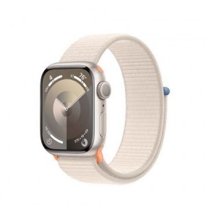 Apple / Watch S9 GPS 41mm Starlight Alu Case with Starlight Sport Loop