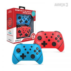 ARMOR3 / NuChamp Nintendo Switch Gamepad Red/Blue (2-pack)