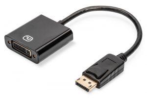 Assmann / DisplayPort - DVI-I (Dual Link) Adapter/Converter cable 0, 15m Black
