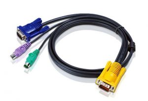 ATEN / PS/2 KVM Cable with 3 in 1 SPHD and Audio 3m Black