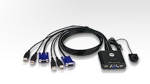 ATEN / CS22U KVM Switch/kbel USB 2PC