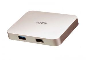 ATEN / UH3235 USB-C 4K Ultra Mini Dock with Power Pass-through