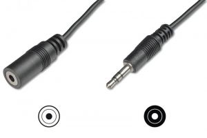 Digitus / Audio extension cable,  stereo 3.5mm