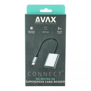 Avax / AD600 CONNECT+ Card Reader Silver