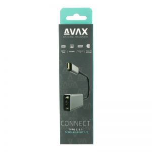 Avax / AD605 CONNECT+ Type C 3.1-Display port 1.2 adapter