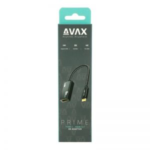 Avax / AD901 PRIME Type C - HDMI 2.1 8K/60Hz adapter Black