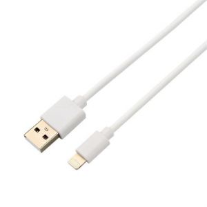 Avax / CB104W PURE USB-A - Lightning 1m Cable White