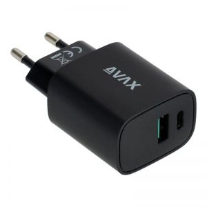 Avax / CC600B 20W Universal USB Charger Black