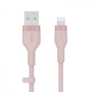 Belkin / BoostCharge Flex USB-A Cable with Lightning Connector 1m Pink