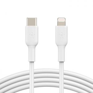 Belkin / BoostCharge USB-C to Lightning Cable 1m White