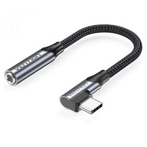  / VENTION USB-C M - 3.5M Jack Adapter 90 fokos 0.1M