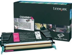 Lexmark / Lexmark C524/534 High Return Toner Magenta 5K (Eredeti) C5240MH