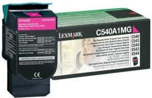 Lexmark / Lexmark C54x/X54x Return Toner Magenta 1K (Eredeti) C540A1MG