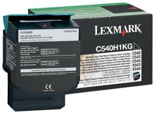 Lexmark / Lexmark C54x/X54x High Return Toner Black 2,5K (Eredeti) C540H1KG