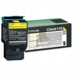 Lexmark / Lexmark C544/X544 Extra High Return Toner Yellow 4K (Eredeti) C544X1YG