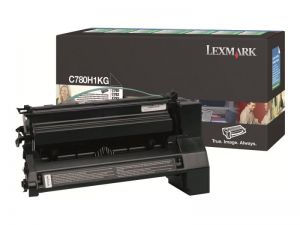 Lexmark / Lexmark C78x/X782 High Return Toner Black 10K (Eredeti) C780H1KG