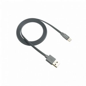 Canyon / CNS-MFIC2DG Charge & Sync MFI flat cable 1m Dark Gray