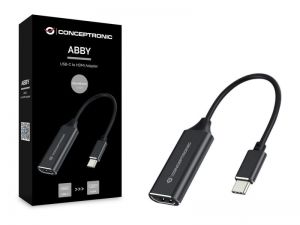 Conceptronic  / ABBY03B USB-C to HDMI Adapter