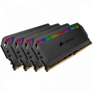 Corsair / 32GB DDR4 3200MHz Kit (4x8GB) Dominator Platinum RGB Black