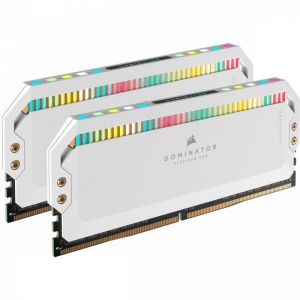 Corsair / 32GB DDR5 6200MHz Kit(2x16GB) Dominator Platinum RGB White