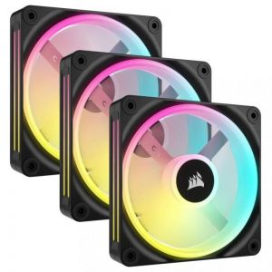 Corsair / iCUE LINK QX120 RGB 120mm PWM PC Fans Starter Kit with iCUE LINK System Hub