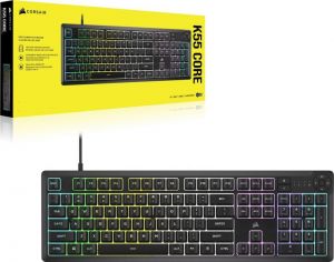 Corsair / K55 Core RGB Gaming keyboard Black US