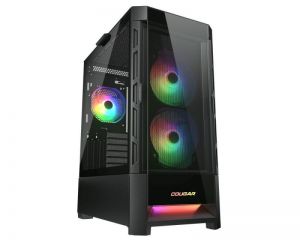 Cougar / Duoface RGB Tempered Glass Black