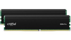 Crucial / 64GB DDR4 3200MHz Kit(2x32GB) Pro Black
