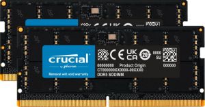 Crucial / 64GB DDR5 4800MHz Kit(2x32GB) SODIMM