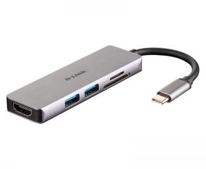 D-Link / DUB-M530 5-in-1 USB-C Hub with HDMI and SD/microSD Card Reader