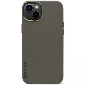 Decoded / Decoded Silicone BackCover iPhone 14 Olive