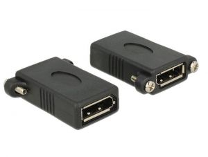 DeLock / Adapter DisplayPort 1.1 female > DisplayPort female panel-mount