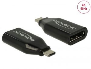 DeLock / Adapter USB Type-C male to DisplayPort female (DP Alt Mode) 4K 60 Hz