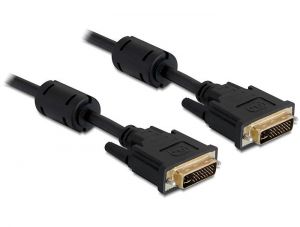 DeLock / Cable DVI 24+5 male > DVI 24+5 male 3m Black