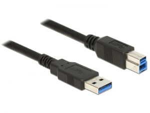 DeLock / Cable USB 3.0 Type-A male > USB 3.0 Type-B male 1, 5m Black