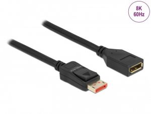 DeLock / DisplayPort Extension Cable 8K 60 Hz 1m Black