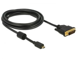 DeLock / HDMI cable Micro-D male > DVI 24+1 male 2m