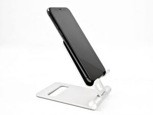 DeLock / Smartphone Stand Holder adjustable aluminium
