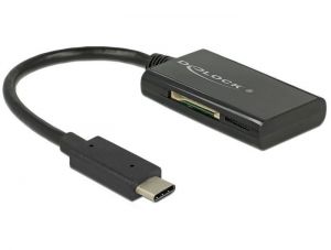 DeLock / USB 3.1 Gen 1 Card Reader USB Type-C male 4 Slots