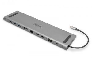 Digitus / 11-Port USB-C Docking Station Grey
