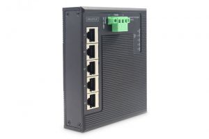 Digitus / 5 Port Gigabit Ethernet Network Switch Switch Flat Industrial Unmanaged